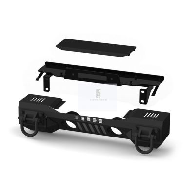Jeep Wrangler JK XHD Front Bumper  With Winch Mount