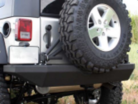 Jeep Jk Wrangler  Rear Bumper without fog light cutout