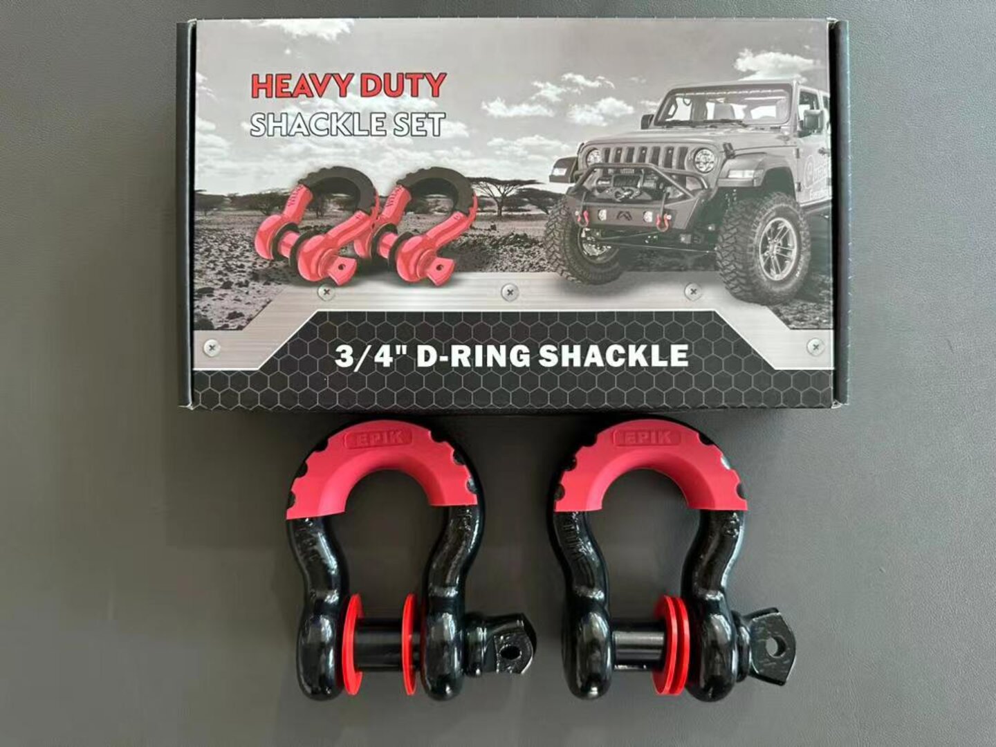 D-Ring Shackle ( 2pc )